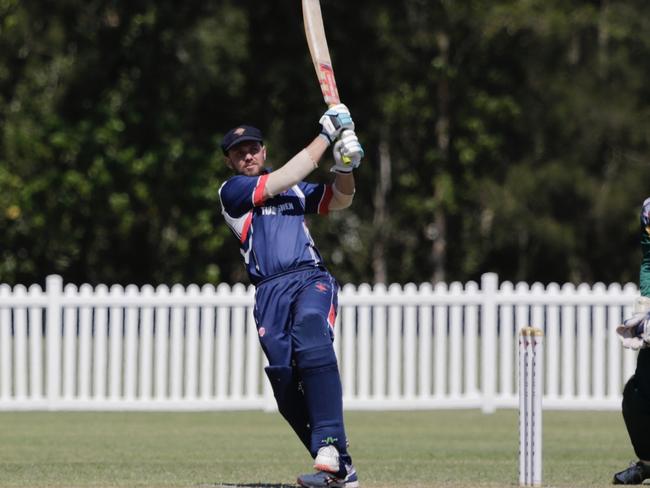 Mudgeeraba Nerang batsman Kevin Chapman. Picture: Jodie Henderson