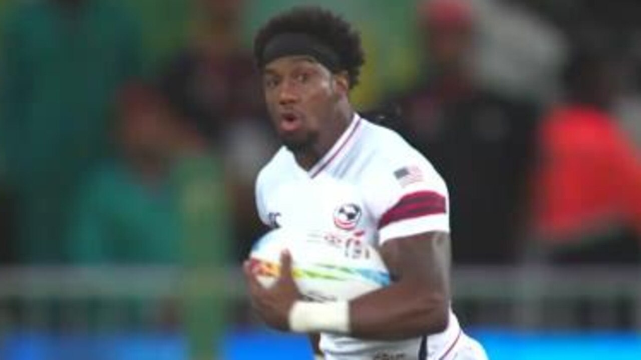 Carlin Isles reckons he ran quicker than Usain Bolt in scoring a Rugby Sevens try.