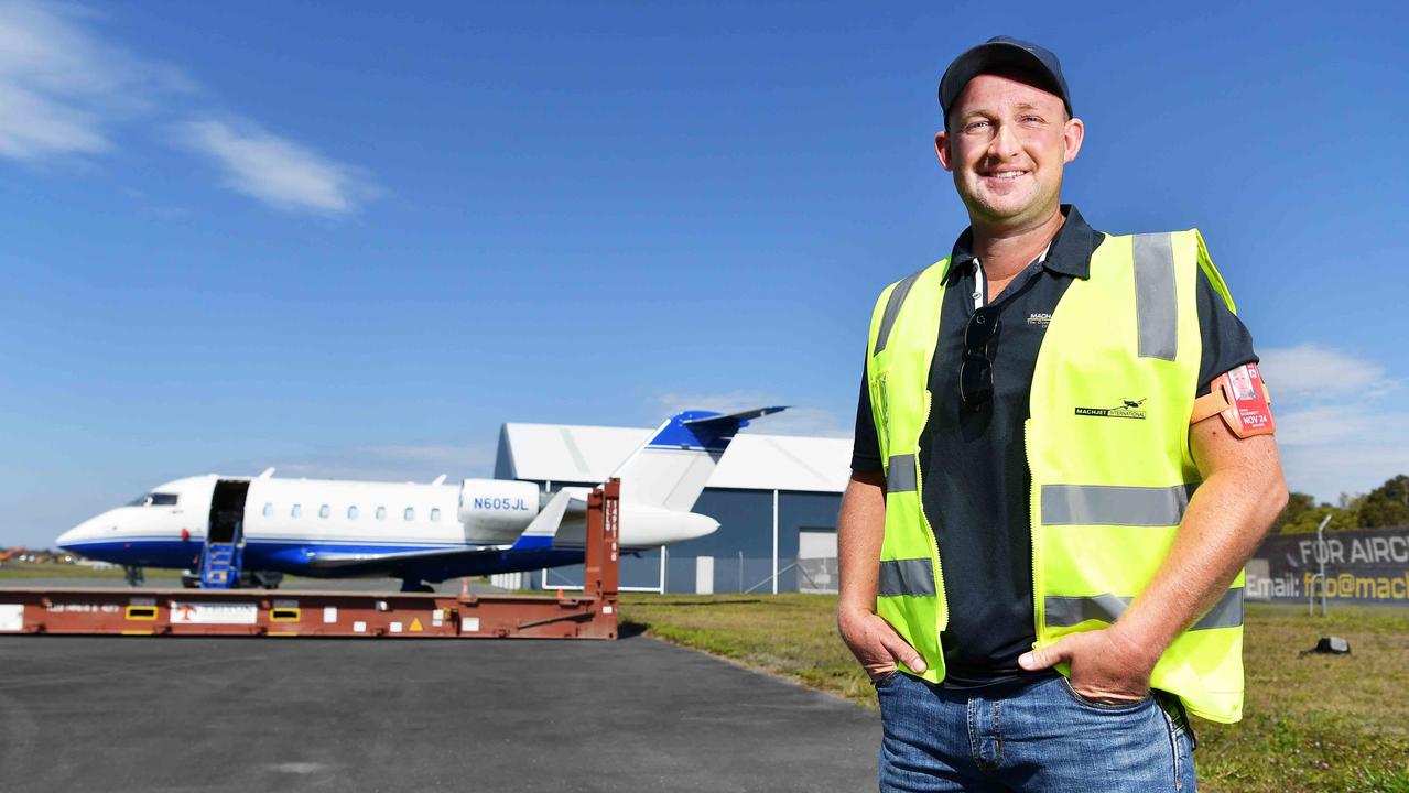 Machjet International managing director Simon McDermott is planning a $20m. Picture: Patrick Woods.