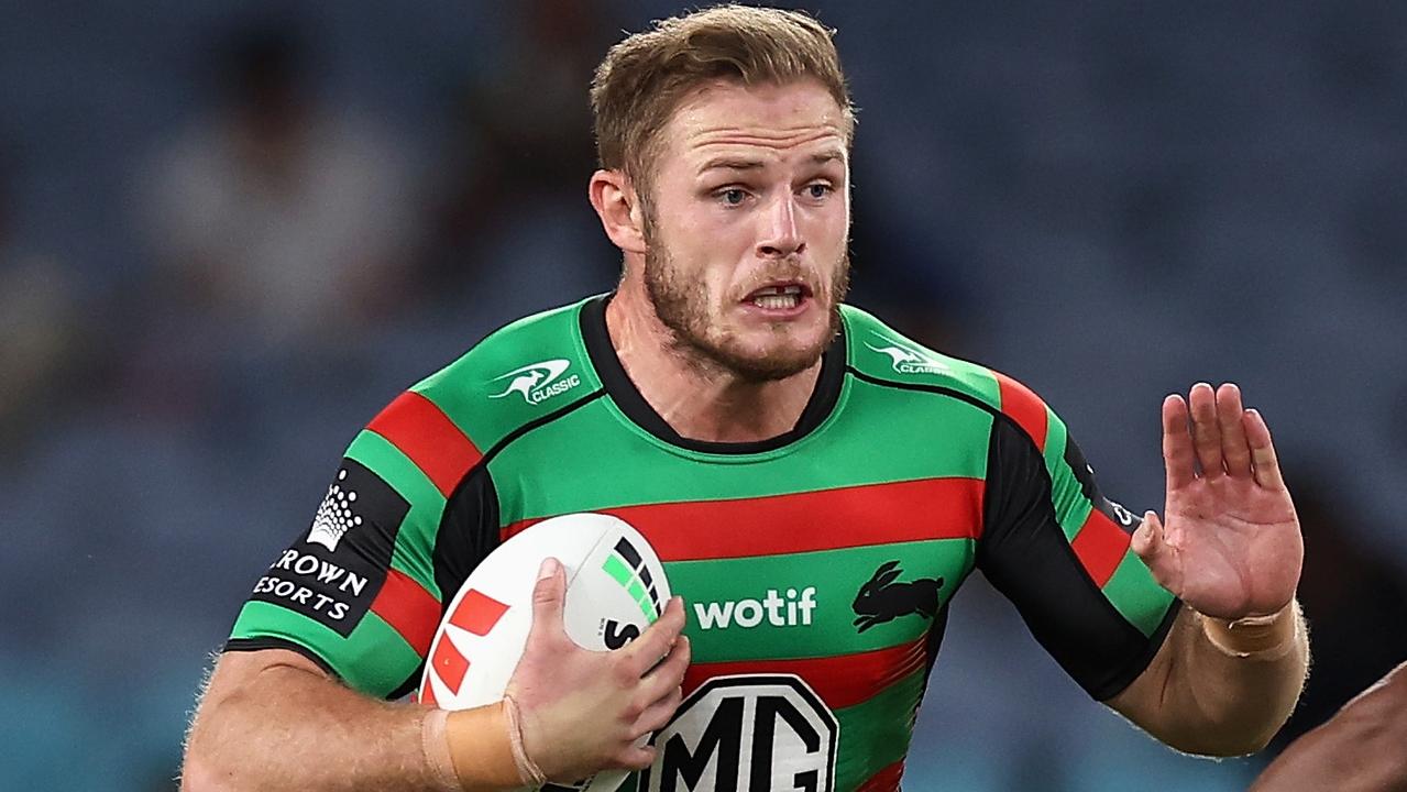 Tom Burgess carries the ball back. Photo by Cameron Spencer/Getty Images.