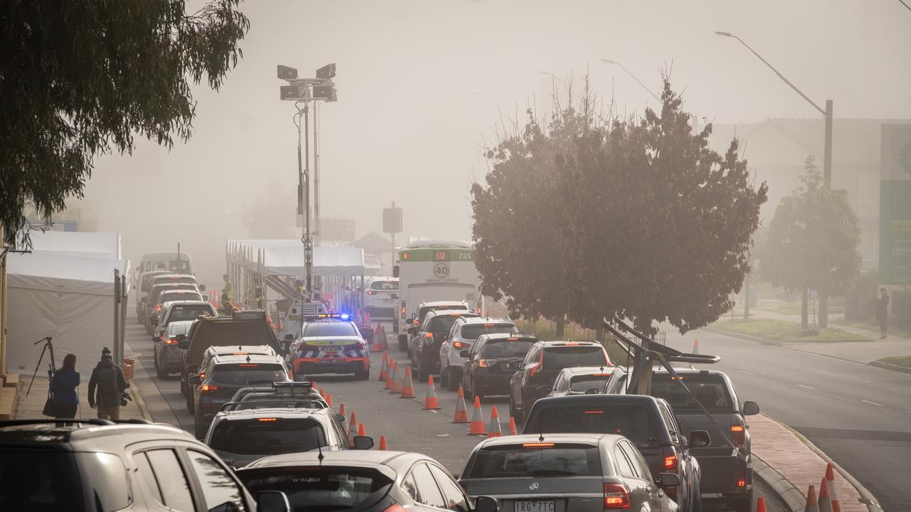 New restrictions on border crossings have stripped many border community residents of their permits to cross over at will, leaving some unable to work. Picture: NCA NewsWire / Simon Dallinger