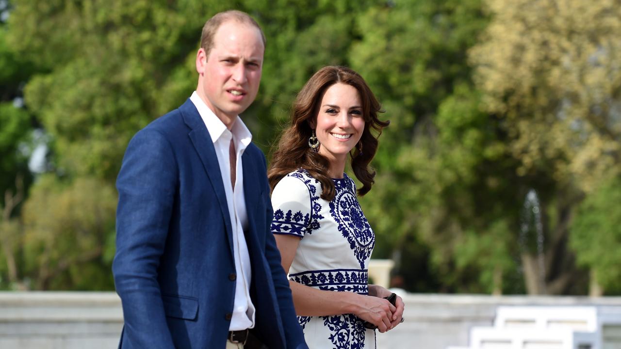 Prince William and Kate Middleton are set to tour Australia. Picture: AFP Photo/Pool/Money Sharma