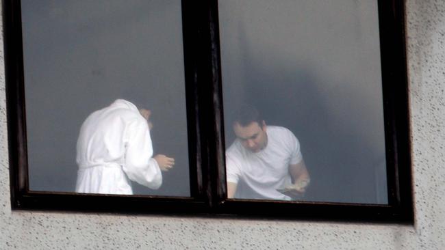 Quarantined guests at the Intercontinental Hotel in Sydney. Picture: Matrix