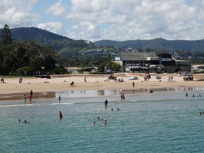 The weather was on point at the Coffs Harbour Jetty on Boxing Day, 2022. Picture: Chris Knight