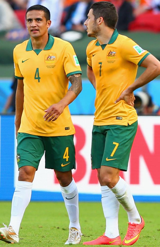 Tim Cahill and Mathew Leckie could form a fearsome attacking tandem at the Asian Cup.