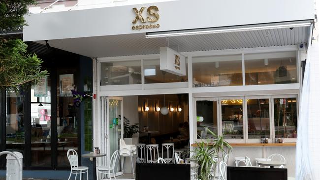 XS Espresso Bondi on Hall St in Bondi. Picture: Jonathan Ng