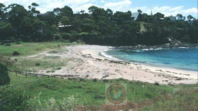 Supplied Editorial Garden Bay can be find right next to popular Malua Bay. Picture: NSW SLSA