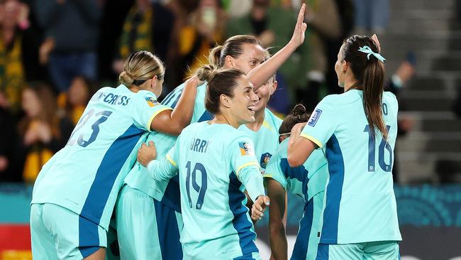 The Matildas have done it. Picture: Mark Stewart