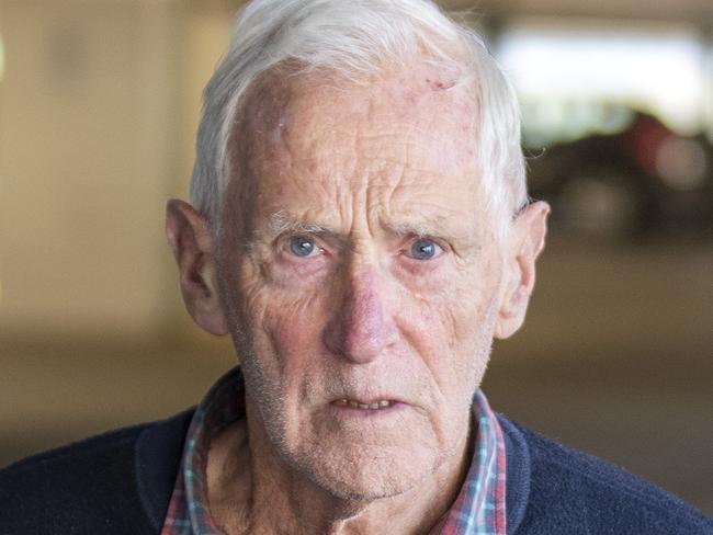 08-08-2022 - Derek Nichols, a former person of interest in the William Tyrrell case leaves court on bail after he was charged by police for aggravated sexual touching of a "vulnerable member of the community". Picture: Liam Mendes / The Australian