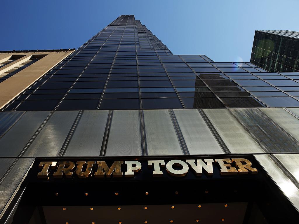 Trump Tower on Fifth Ave in Manhattan is one of the former President’s best known properties. Picture: Getty