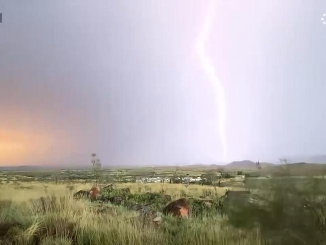 A freak storm destroys homes in the Pilbara