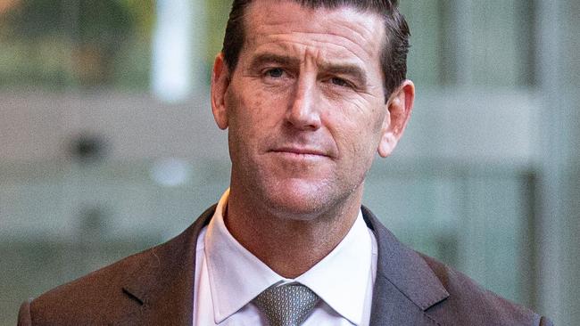 SYDNEY, AUSTRALIA - NewsWire Photos May 05, 2022: Ben Roberts-Smith leaves the Supreme Court in Sydney. Picture: NCA NewsWire / Christian Gilles