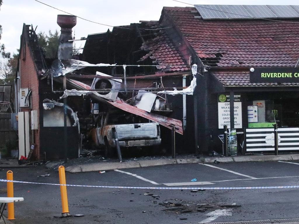 Two on run after arson attack on barber shop in Werribee, Melbourne ...