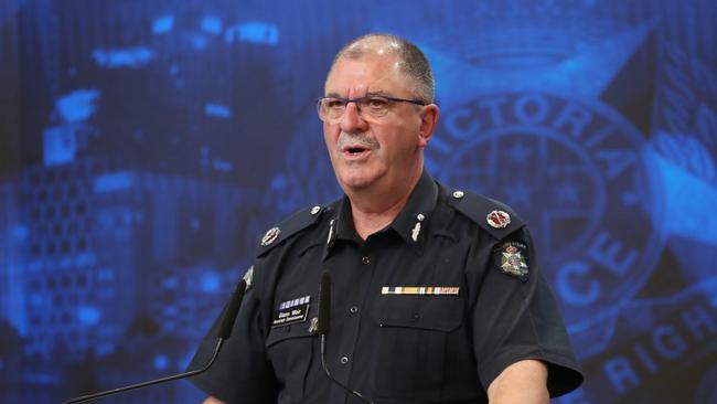 Assistant Commissioner Glenn Weir issued an urgent plea on Saturday after six people died on Victorian roads in just 10 days. Picture NewsWire/ David Crosling