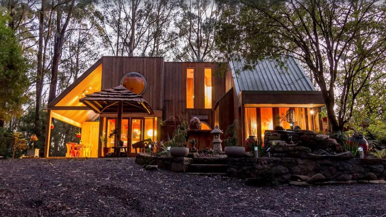 Qii House Eco Retreat in Benwerrin, Victoria, came in seventh. Picture: Stayz