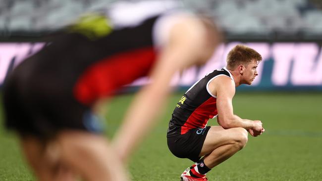 A slow start ending up coming back to haunt the Saints in 2021. Picture: Michael Klein