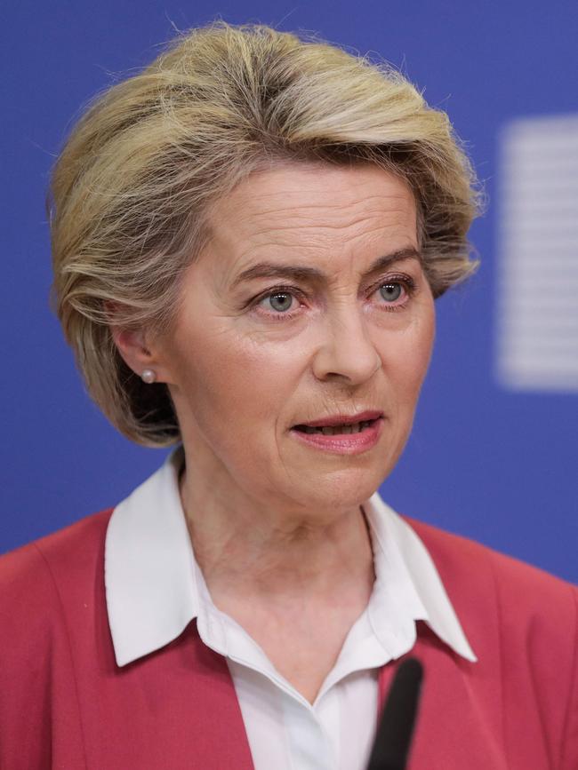 Ursula von der Leyen. Picture: AFP