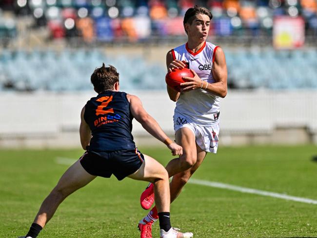 Kirk recognised that he had to put on weight after not being drafted in 2022. Picture: Keith McInnes