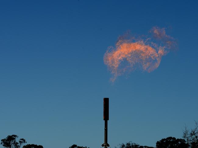 The Tintsfield Flare near Narrabri. Picture by Peter Lorimer.