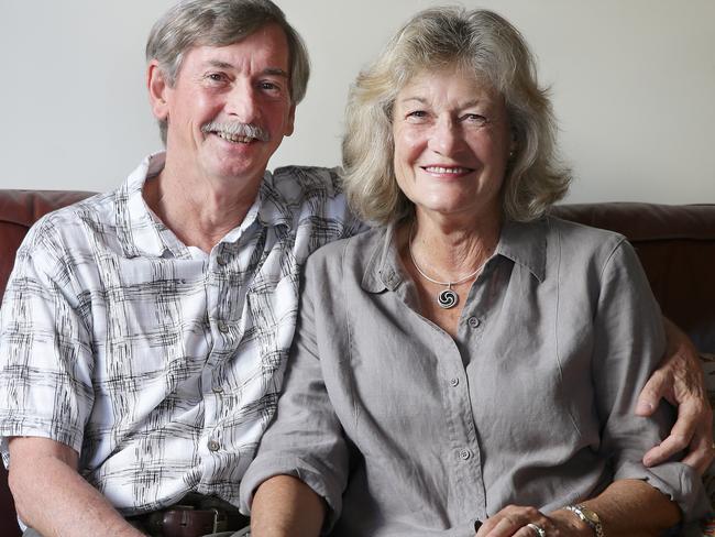 Phil Ogilvie with wife Susan.