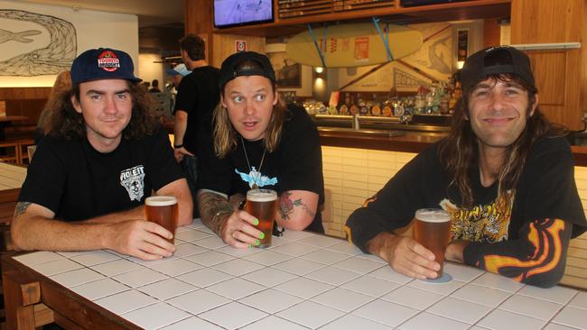 Aussie rockers Dune Rats have made a triumphant return to the iconic Beach Road Hotel in Bondi as part of Tooheys on Tour, an initiative to promote and celebrate live music at local venues.  Picture: Clareese Packer/NewsWire.