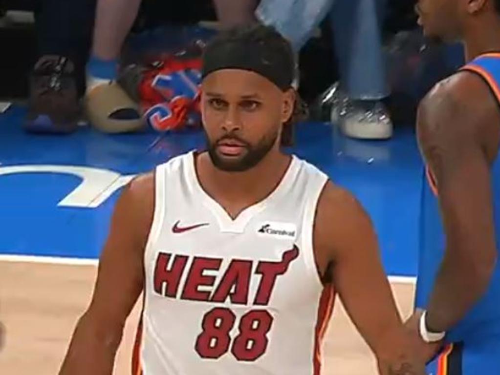 Patty Mills made his Heat debut.