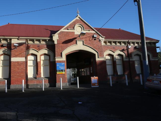 Moreland train station as it currently stands. Picture: George Salpigtidis