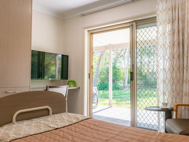 Aurrum Norah Head has just finished a multimillion-dollar renovation to its 53-room aged care facility including a new central courtyard and dining room. Picture: supplied