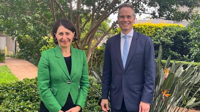 Ms Berejiklian has filmed a video to throw her support behind Tim James.