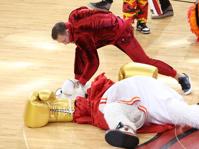 Conor McGregor has been fighting more NBA mascots that actual fighters lately. Picture: Getty Images.