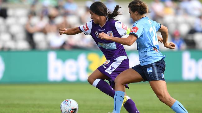 Sam Kerr has forged her incredible career after starting off in the W-League.