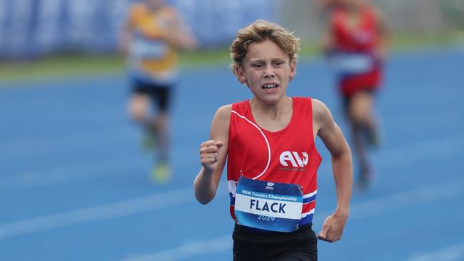 Jarrah Flack was a star for Athletics Wollongong. Picture: Fred Etter/Athletics NSW