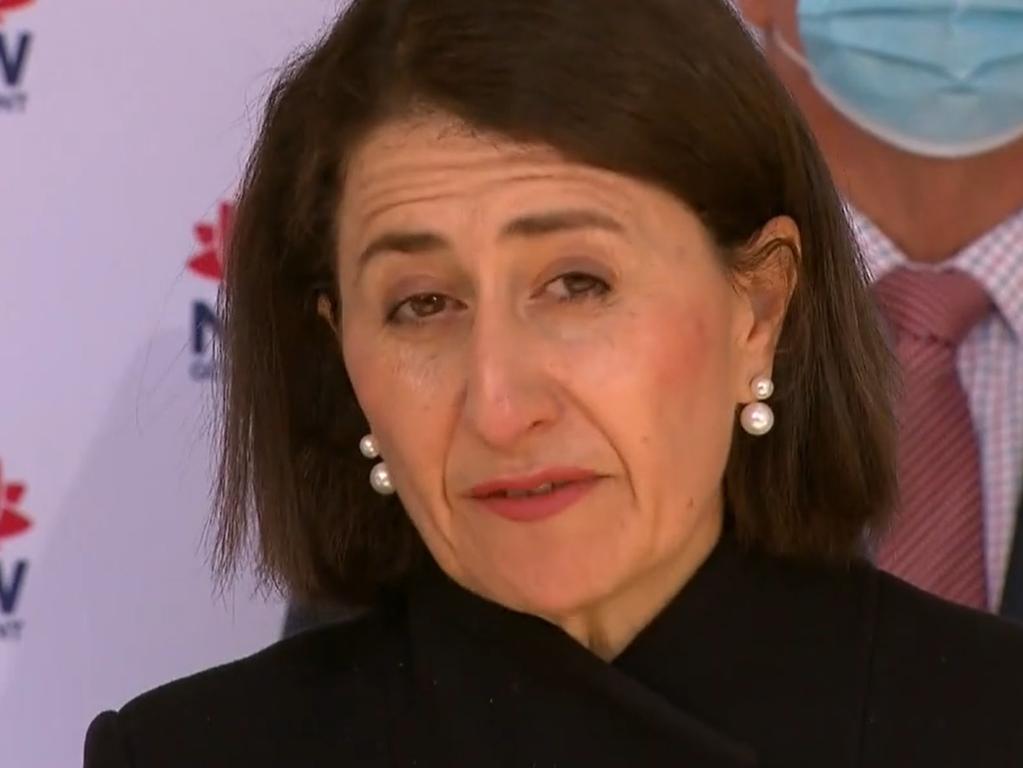 Gladys Berejiklian was grilled about the effect on workers and businesses.