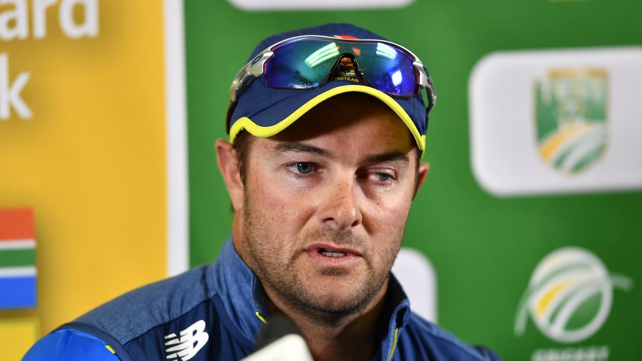 South Africa cricket coach Mark Boucher has apologised for racist attitudes and remarks from his playing days. Photo: Getty Images