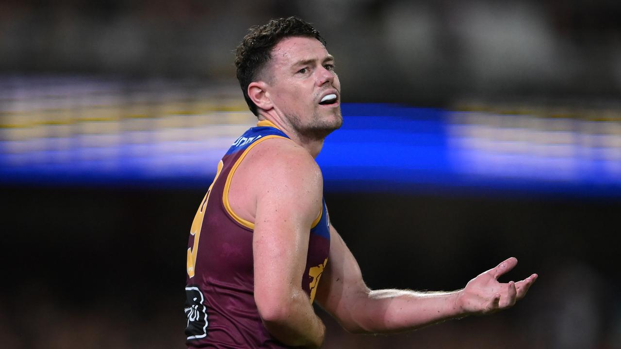 Neale was in pain. (Photo by Matt Roberts/AFL Photos/Getty Images)