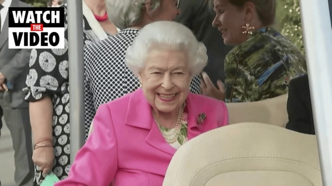 The Queen takes a surprise joy ride in a royal first