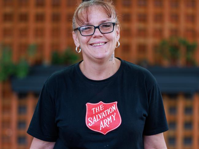 Kellyanne Luke was homeless but has turned her life aorund. Picture: Justin Lloyd.