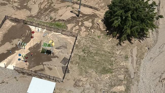 The view of the waterpark from above. Photo: Facebook/Steven Miles.