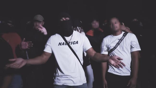 The rap group OneFour, based in western Sydney shares its name with a street gang also from the area.