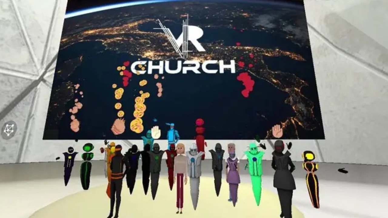 VR Church in the Metaverse.
