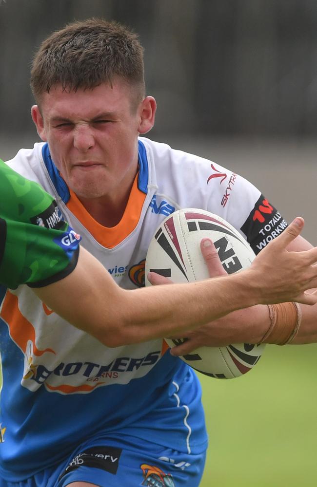 U17 rugby league Cyril Connell Cup. Townsville Blackhawks against Northern Pride at Jack Manski Oval. Picture: Evan Morgan