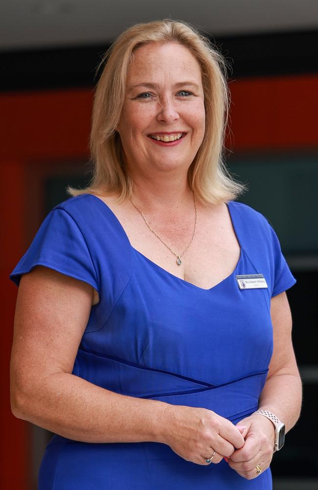 Oran Park Anglican College principal Naomi Wilkins. Picture: Justin Lloyd.