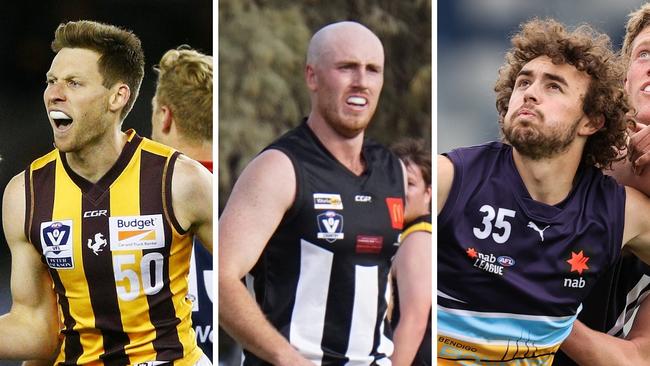 Dallas Willsmore, Ash Rowe and Finn Ellis Castle are among Sunraysia football's top players.