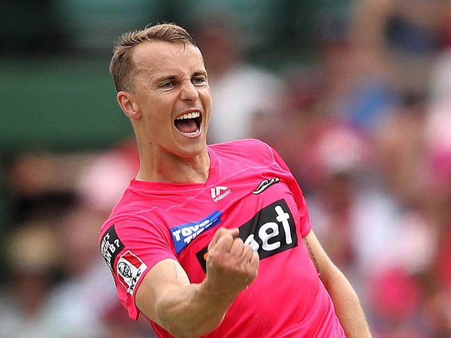 Tom Curran has been superb for the Sixers over the years, but he could wind up at a different BBL club this summer. Picture. Phil Hillyard