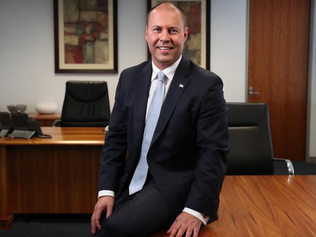 Treasurer Josh Frydenberg will be delivering his first Budget. Picture: Kym Smith