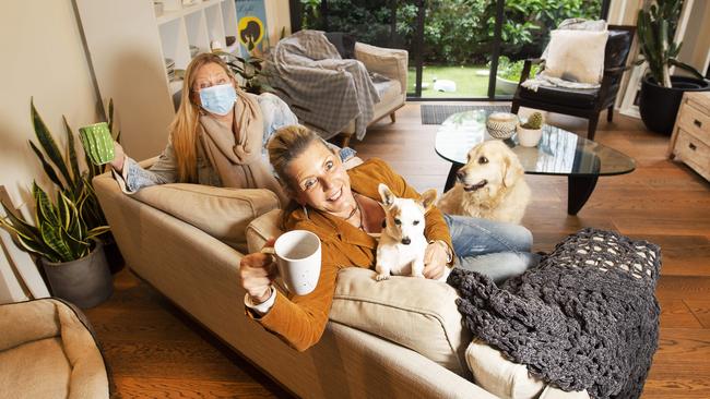 The government made concessions for lonely singles during stage four lockdown, but says at-home gatherings are the biggest virus risk. Picture: Rob Leeson.