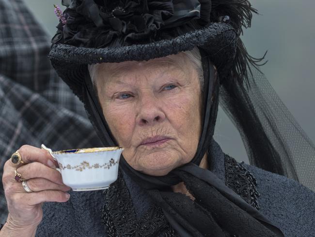 Judi Dench (as Queen Victoria) in a scene from film Victoria and Abdul