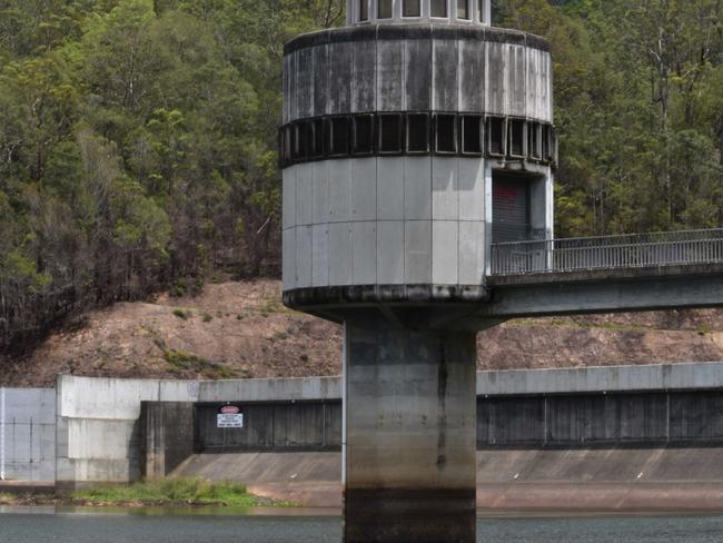 The weekend downpours lifted the level of Clarrie Hall Dam. Picture: Tweed Shire Council