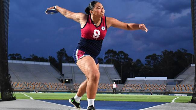 The Queensland All Schools track and field championships at QSAC. Thursday October 31, 2024. Picture, John Gass