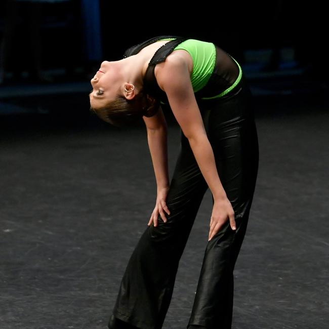 Townsville Eisteddfod 2023. Age 12. Modern Dance Up Tempo Solo. Lainey Griffiths. Picture: Evan Morgan